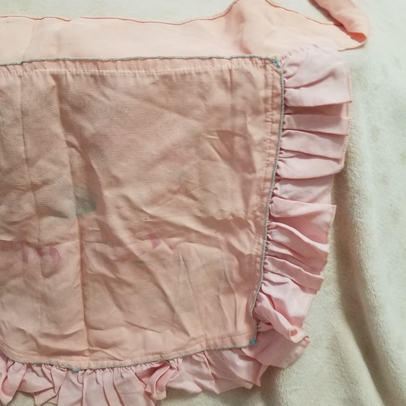 Vintage Pink Souvenir of Arizona Ruffled Apron - Picture 6 of 9
